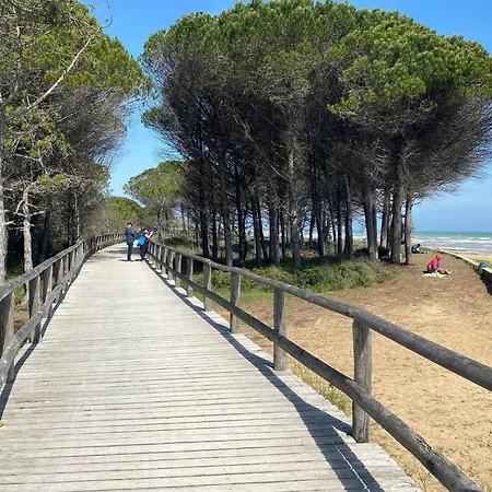 Apartment Side Sea View Flat For 6 Guests Near Bibione